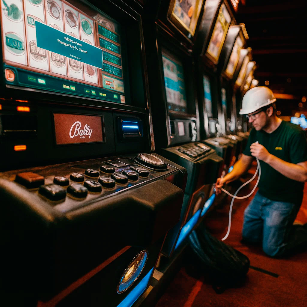 обслуживание игровых залов